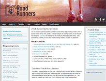 Tablet Screenshot of dcroadrunners.org